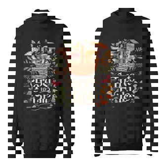 Forest To Table Forager Mushroom Basket Nature Lover Tank Top Sweatshirt Unisex | Mazezy