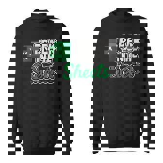 Freak In Theheets Accountant preadsheet Excel スウェットシャツ - Kawaiitshirt