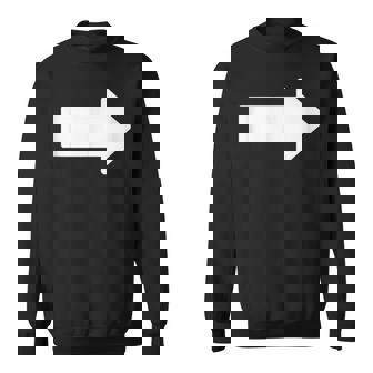 Freccia Grassetto A Destra Generatore Di Parole Personalizzato Per Word Personalizzato Felpa - Novitaregali