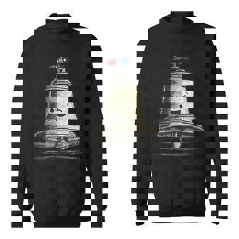 Freedom Bell Face For Ringing And Liberty Lovers Sweatshirt Unisex | Mazezy