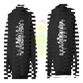 Frogs Against Fascism Portland Frog Protest Christmas Sweatshirt | Mazezy