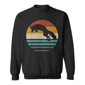 Fuchs Füchse Fox Tier Tierliebhaber Wald Natur Retrointage Sweatshirt - Geschenkecke