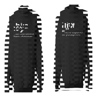 Fuiyo Hayaaaaai Uncle Aunt Nephew Sweatshirt | Mazezy