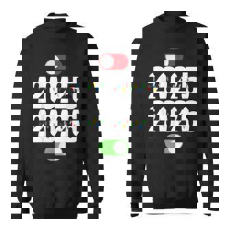 2025 Off 2026 On Christmas Lights Happy New Year 2026 Sweatshirt - Thegiftio