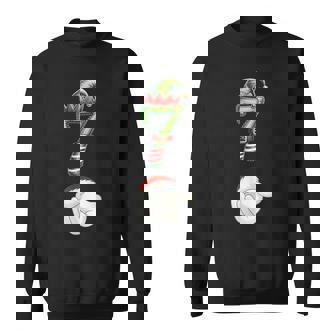 6 7 Six Seven Meme Couple Matching Christmas Pajamas Sweatshirt | Mazezy