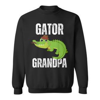 Alligator Apparel Charming Gator Grandpa Crocodile Men Sweatshirt - Thegiftio UK