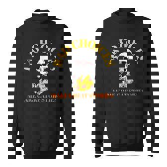 Bad Choices Make Greattories スケルトンカクテルパーティー スウェットシャツ - Kawaiitshirt