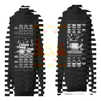 Baking Xmas Ornaments Ugly Christmas Sweater Baker Sweatshirt | Seseable CA