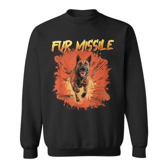 Belgian Malinois Fur Missile Sweatshirt - Thegiftio UK