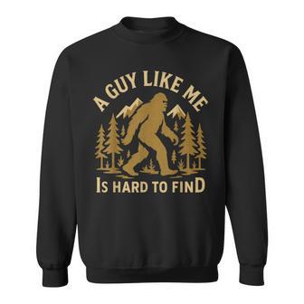 Bigfoot Graphic Sasquatch Nature Outdoor Hiking Sweatshirt | Seseable CA