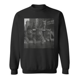 Cat Gang Memetreet 皮肉な猫ギャングスター スウェットシャツ - Kawaiitshirt
