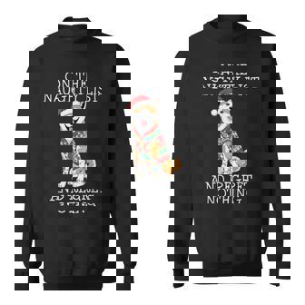 Christmas Akita Naughty List Sweatshirt - Monsterry