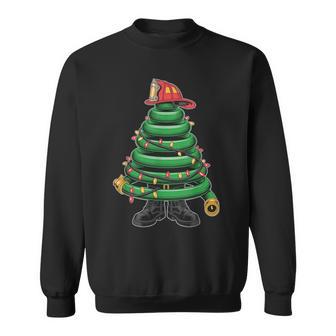 Christmas Tree For Firefighter Sweatshirt | Seseable UK