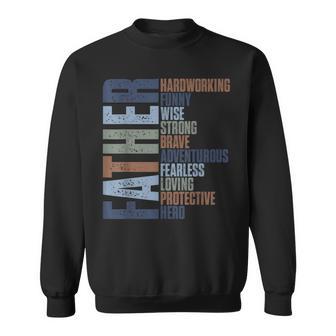 Dad Saying Birthday For Husband Fathers Day Sweatshirt | Mazezy