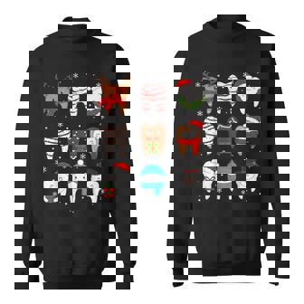 Dental Christmas Th Cute Xmas Dentist Squad Crew Sweatshirt - Monsterry