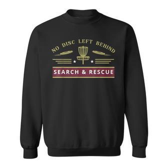 Disc Golf Search And Rescue Disc Golfer Sweatshirt - Thegiftio UK