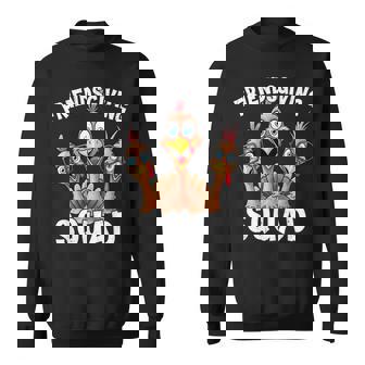 Friendsgiving Turkey Trot Squad Matching Thanksgiving Sweatshirt - Thegiftio