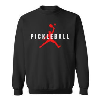 Pickleball Player Logo Sweatshirt - Thegiftio UK