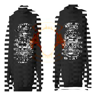 Take It Out Play With It Skeleton Biker Motorcycle Sweatshirt - Thegiftio