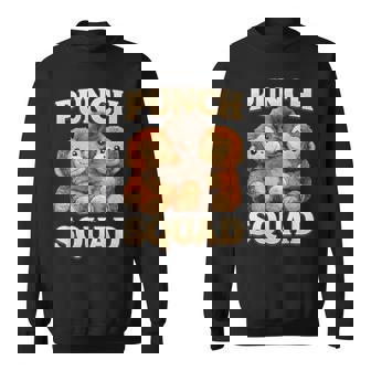 Punch Squad Panchi Kun Viral Video Baby Monkey Punch Sweatshirt - Monsterry