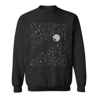 A Robot Vacuum Cleans Up Stars On The Milky Way Sweatshirt - Thegiftio UK