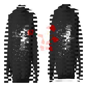 Santa Says Six Seven Christmas 67 Meme Gen Alpha Slang Sweatshirt - Seseable