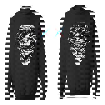 Sigma Phonk Meme Scary Troll Face Those Who Know Sweatshirt - Monsterry