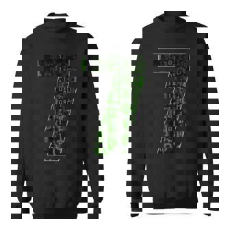 Six Seven 6 7 Meme Gen Alpha Binary Code Matching Sweatshirt | Mazezy