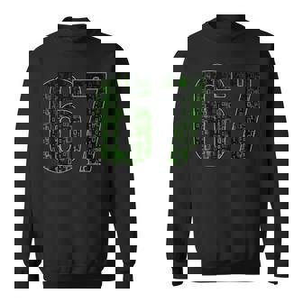 Six Seven 6 7 Meme Gen Alpha Slang Binary Code Sweatshirt | Mazezy