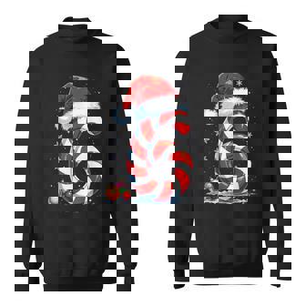 Six Seven 67 Meme Couples Candy Cane Christmas Pajamas Sweatshirt | Seseable FR