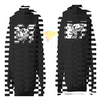 Six Seven 67 Turkey Face Thanksgiving Matching Family Sweatshirt - Thegiftio