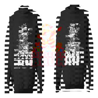 Six Seven Christmas 6-7 Meme Santa 6 7 Six Seven Bruh Sweatshirt | Mazezy