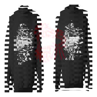 Sport Cheer Dad Loud Proud Maroon Coach Father's Day Sweatshirt - Seseable