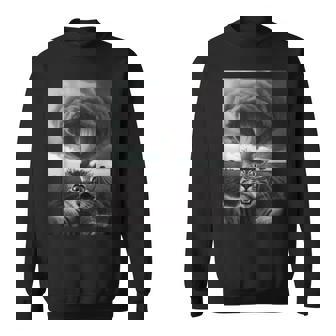 Tornado Selfie Cat Meme – Cute Storm Weather Humor Sweatshirt | Mazezy