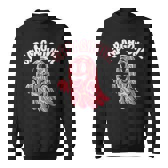 Gabaghoul Italian American Halloween Costume Ghost Italy Pun Sweatshirt Unisex | Mazezy