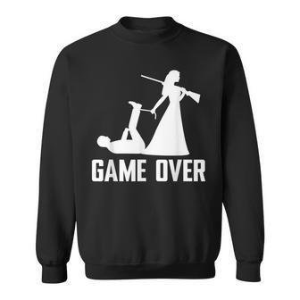 Game Over Bachelorette Bachelorette Mariage Marié Sweater e - Cadeauxyz