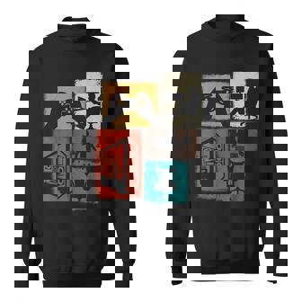 Gamer Vintage Collage Gaming Men Video Game Lover Streamer Sweatshirt Unisex | Mazezy