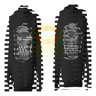 Georgia Aquarium Whale Shark Retro Ocean Atlanta Tour Sweatshirt | Seseable CA