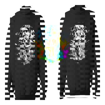 German Shorthaired Pointer Pop Art I Dog Lover I Splash Art Sweatshirt Unisex | Mazezy