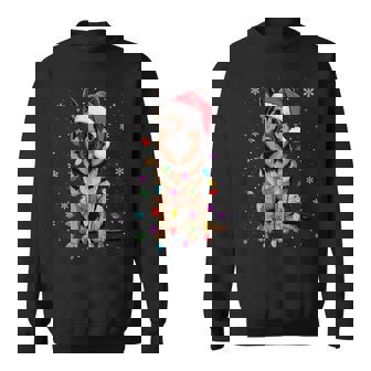 German Shepherd Christmas Ugly Sweater Xmas Pet Dog Lover Sweatshirt Unisex | Mazezy