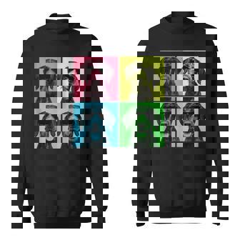 German Wirehaired Pointer Pop Art GWP Dog Photo Booth Tank Top Sweatshirt Unisex | Mazezy