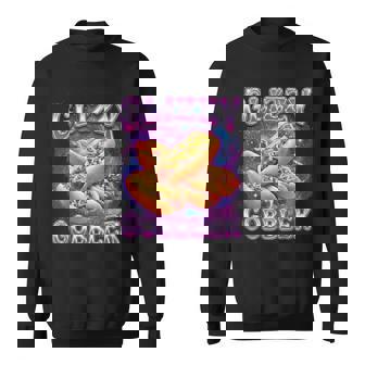 Glizzy Gobbler Meme Hilarious Hot Dog Glizzy Lovers Sweatshirt - Monsterry
