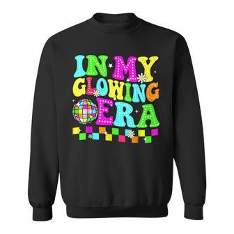 In My Glowing Era Retro Colorful Quote Group Team Tie Dye Sweatshirt - Monsterry