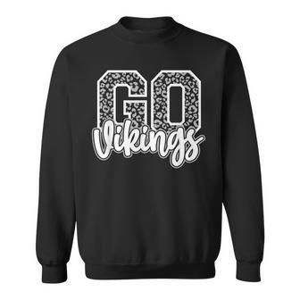 Go Cheer Vikings Back To School Spirit Sweatshirt Unisex | Mazezy