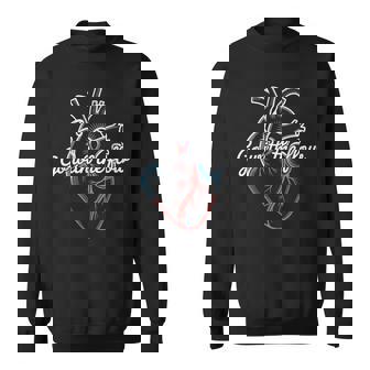 Go With Flow Heart For Medical Professionals Nurse Sweatshirt Unisex | Mazezy