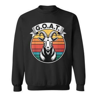 GOAT Retro Ziegenbock Grafik Sweatshirt - Geschenkecke