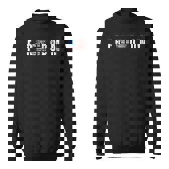 God & Country American Flag And Cross Freedom Sweatshirt Unisex | Mazezy