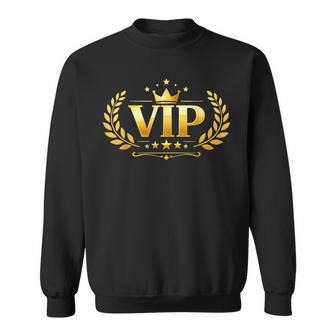 Gold Vip Luxury Very Important Person Group Event Sweatshirt - Thegiftio UK