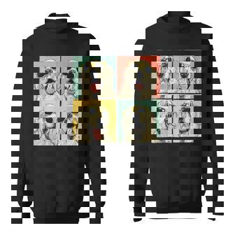 Golden Retriever Sunglasses Photobooth Dog Pop Art Sweatshirt Unisex | Mazezy