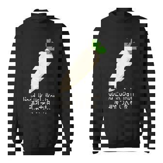 Good Luck Daikon 頑張って大根 スウェットシャツ - Kawaiitshirt